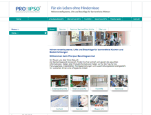 Tablet Screenshot of proipso.de